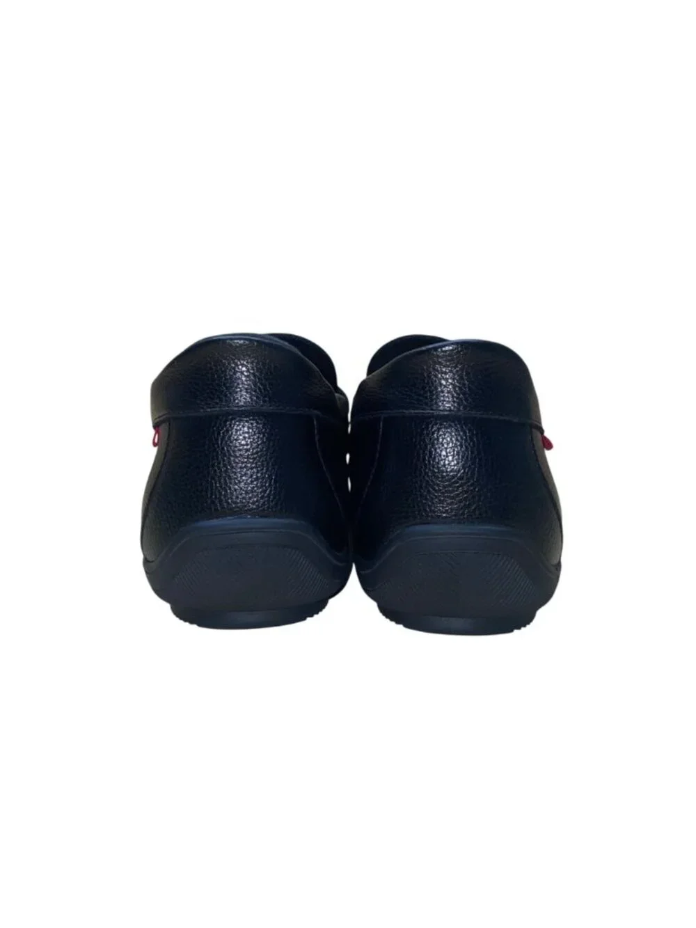 MJNY Marc Joseph Men’s Black Horse-bit Accent Slip-On Driving Loafers Size 8.5